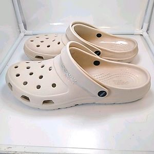 Crocs Jibbitz White Clogs Men's 12